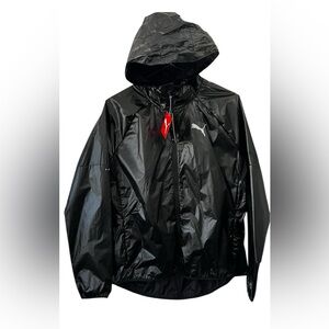 NWT Puma Last Lap Black Metallic Jacket